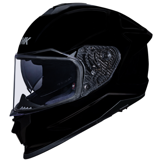 SMK TITAN FIBER Full Face Helmet (GL200) Gloss Black